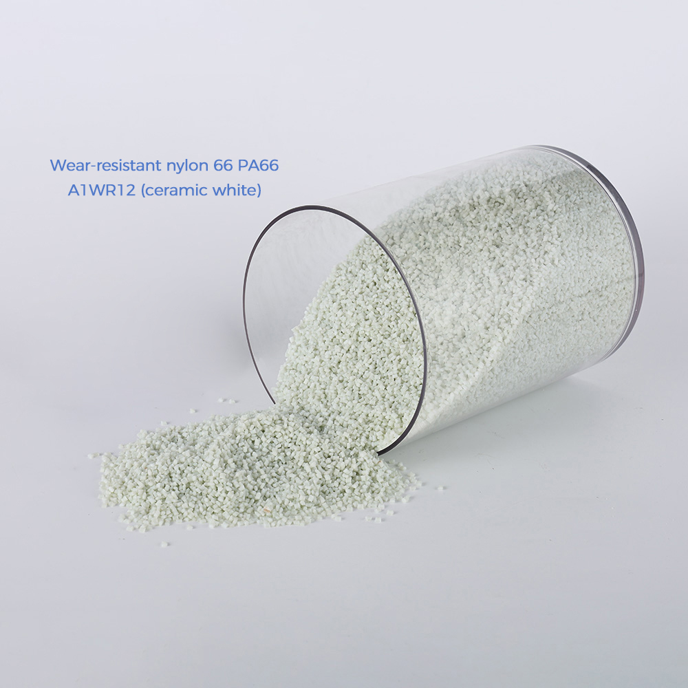 Wear-resistant nylon 66 PA66 A1WR12 (ceramic white)